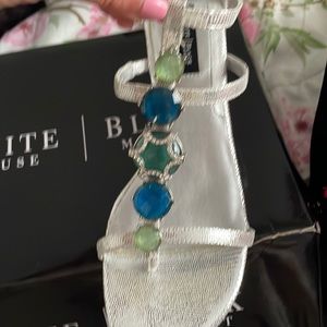 Silver sandal